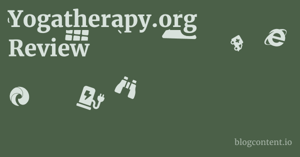 Yogatherapy.org Review 1 by Partners