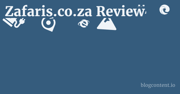 Zafaris.co.za Review