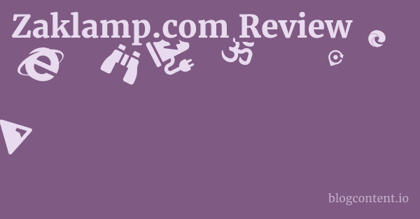 Zaklamp.com Review 1 by Partners