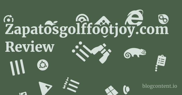 Zapatosgolffootjoy.com Review 1 by Partners
