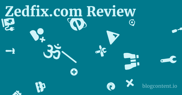 Zedfix.com Review 1 by Partners
