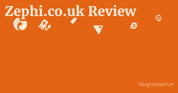 Zephi.co.uk Review 1 by Partners