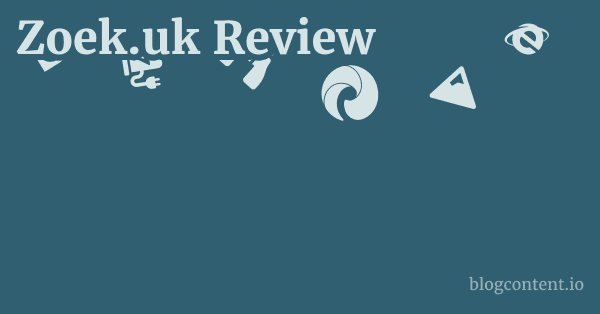 Zoek.uk Review 1 by Partners