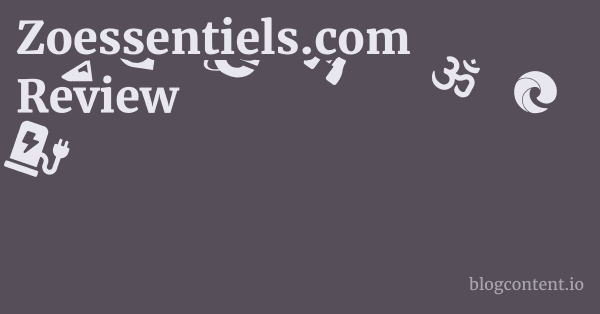 Zoessentiels.com Review 1 by Partners