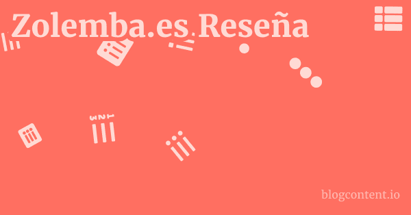 Zolemba.es Reseña 1 by Partners