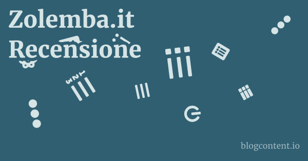 Zolemba.it Recensione 1 by Partners