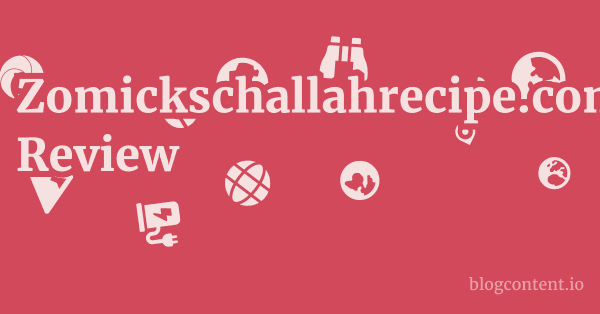 Zomickschallahrecipe.com Review 1 by Partners