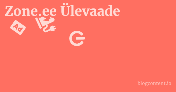 Zone.ee Ülevaade 1 by Partners
