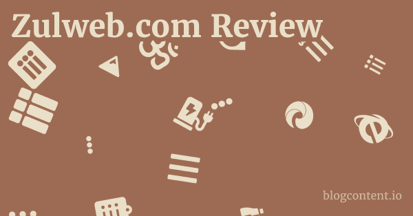 Zulweb.com Review 1 by Partners